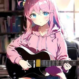 Bocchi The Rock mobile wallpaper