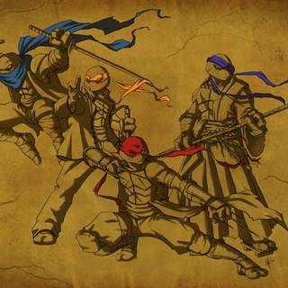 ROTTMNT desktop wallpaper