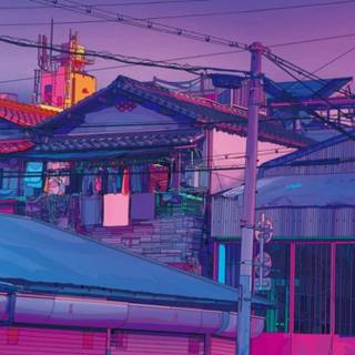 Lofi aesthetic PC wallpaper