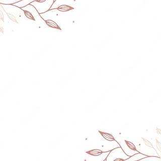 Simple floral wallpaper