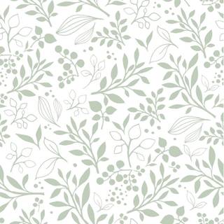 Simple floral wallpaper