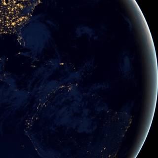 Galaxy Earth wallpaper