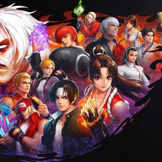 Kyo KoF wallpaper