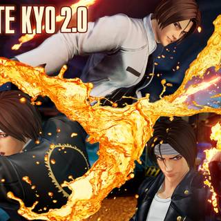 Kyo KoF wallpaper