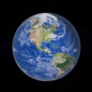 Galaxy Earth wallpaper