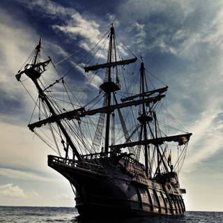 Pirates of the Caribbean sea wallpaper