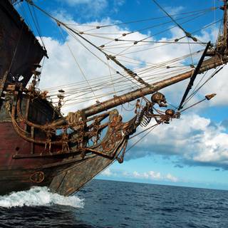 Pirates of the Caribbean sea wallpaper