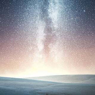 Galaxy Earth wallpaper