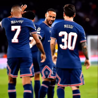 Messi Mbappe Neymar wallpaper
