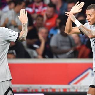 Messi Mbappe Neymar wallpaper