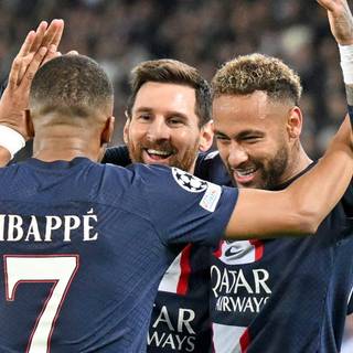 Messi Mbappe Neymar wallpaper