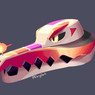 Skeledirge wallpaper