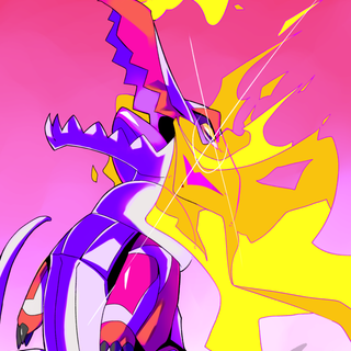 Skeledirge wallpaper