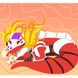 Skeledirge wallpaper