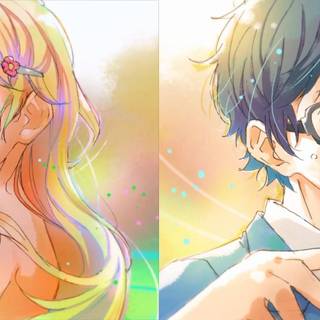 Anime dual screen wallpaper