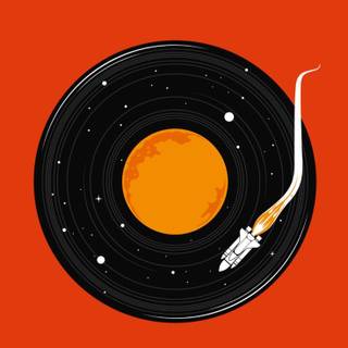 Music disc wallpaper