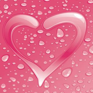 Water heart wallpaper