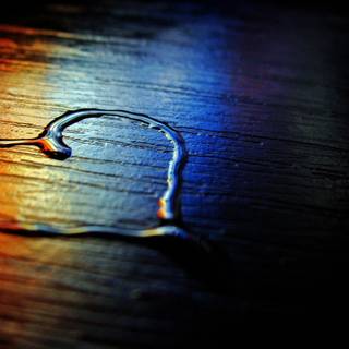 Water heart wallpaper