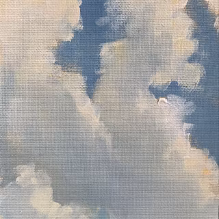 Cloud painting wallpaper