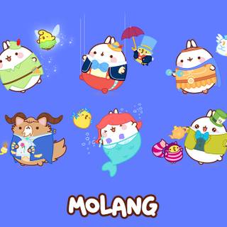 Molang PC wallpaper