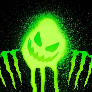 Neon Monster wallpaper