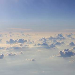 Cloud painting wallpaper