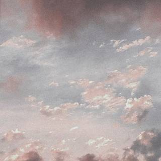 Cloud painting wallpaper