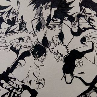 Naruto Indra 4k wallpaper