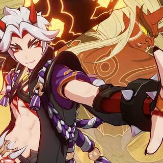 Genshin Impact Itto wallpaper