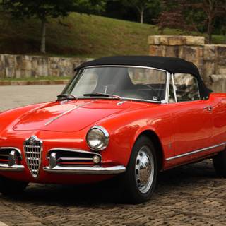 Alfa Romeo Giulietta Spider wallpaper