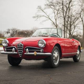 Alfa Romeo Giulietta Spider wallpaper