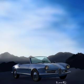 Alfa Romeo Giulietta Spider wallpaper