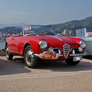 Alfa Romeo Giulietta Spider wallpaper