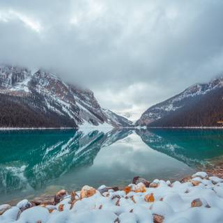 8k winter PC wallpaper