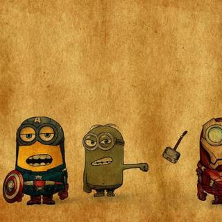 Funny Iron Man wallpaper