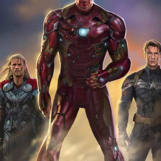 Funny Iron Man wallpaper