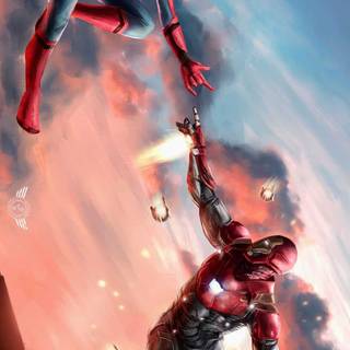 Funny Iron Man wallpaper