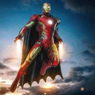 Funny Iron Man wallpaper