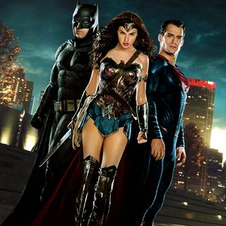 Wonder Woman and Superman wallpaper