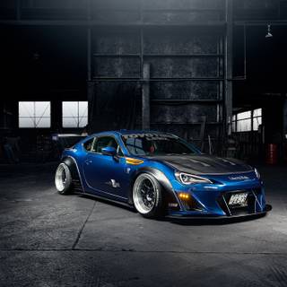 Subaru BRZ widebody wallpaper