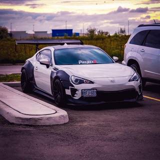 Subaru BRZ widebody wallpaper