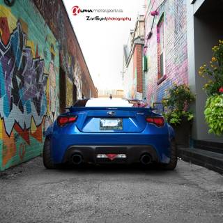 Subaru BRZ widebody wallpaper