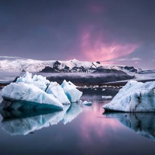 Cool glacier wallpaper