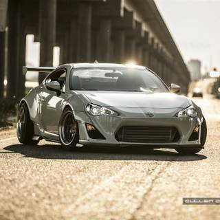 Subaru BRZ widebody wallpaper