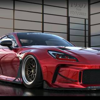 Subaru BRZ widebody wallpaper