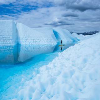 Winter tranquility wallpaper