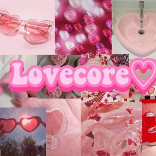 Lovecore aesthetic wallpaper