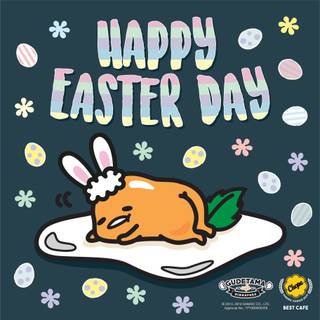 Easter Gudetama wallpaper