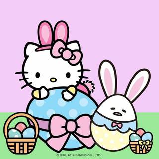 Easter Gudetama wallpaper