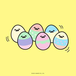 Easter Gudetama wallpaper